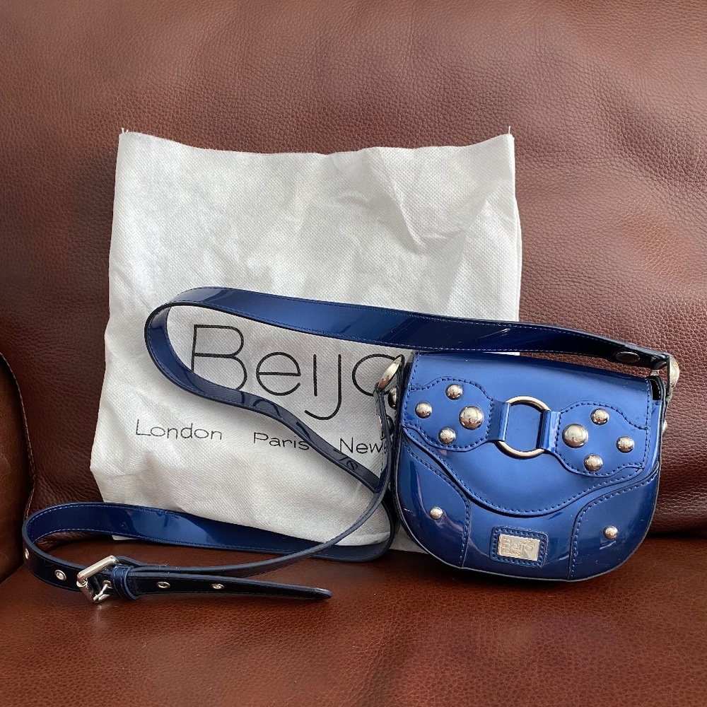 Beijo Blue Shoulder Bag